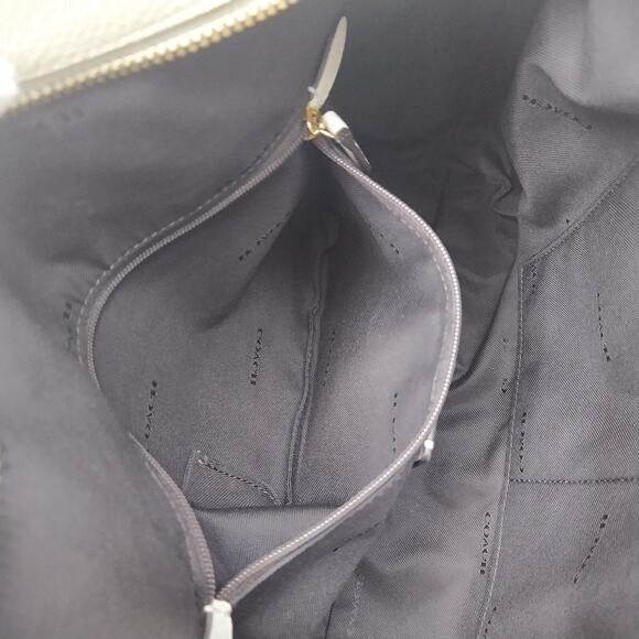 Coach Scout White Pebbled Leather Zipper Pockets Hobo Crossbody Bag - Picture 13 of 16